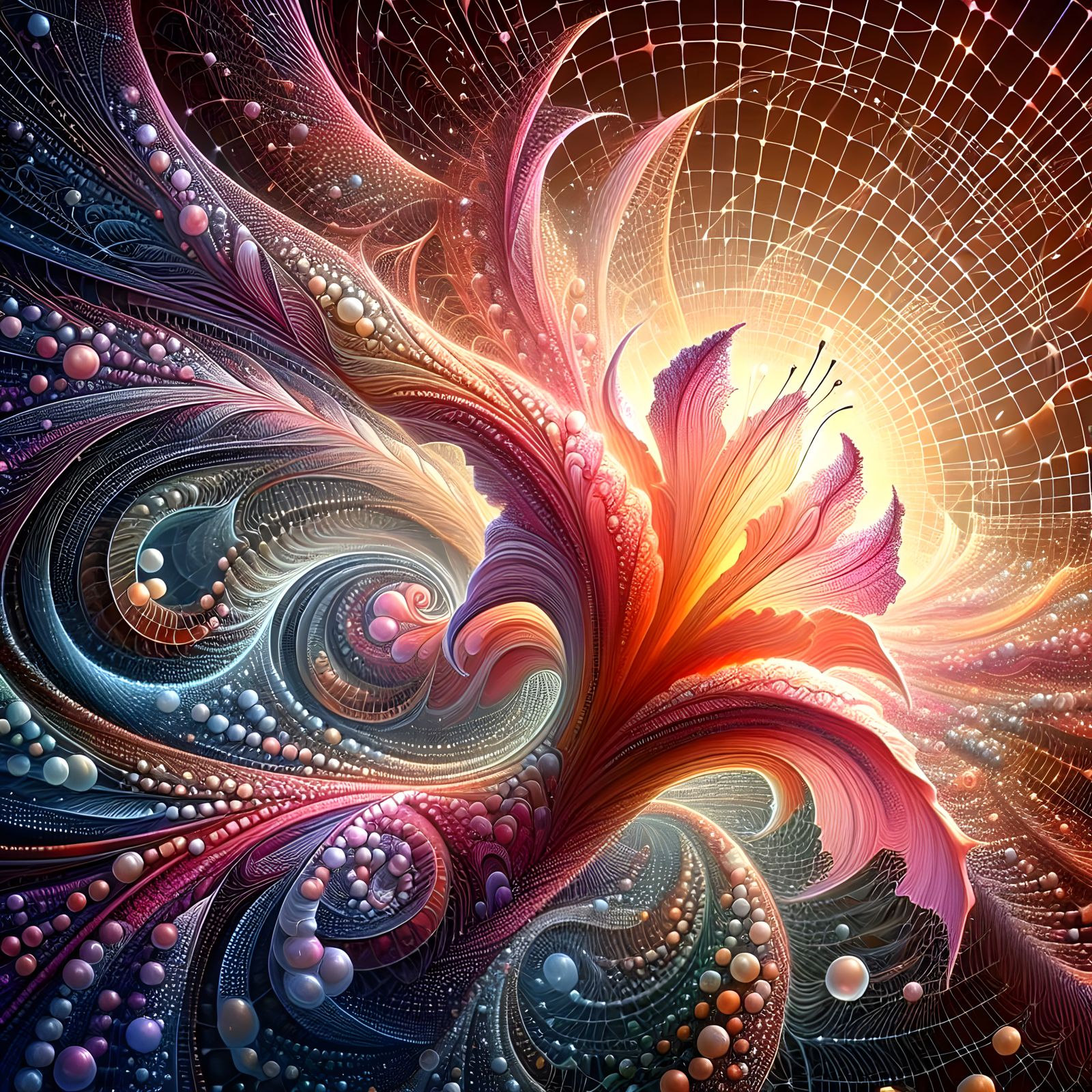 Grid Flowers Flowing!!!!