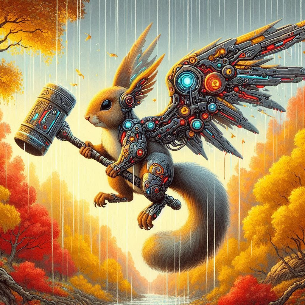 Wings of the Cyber-Avenger of the Forest v4