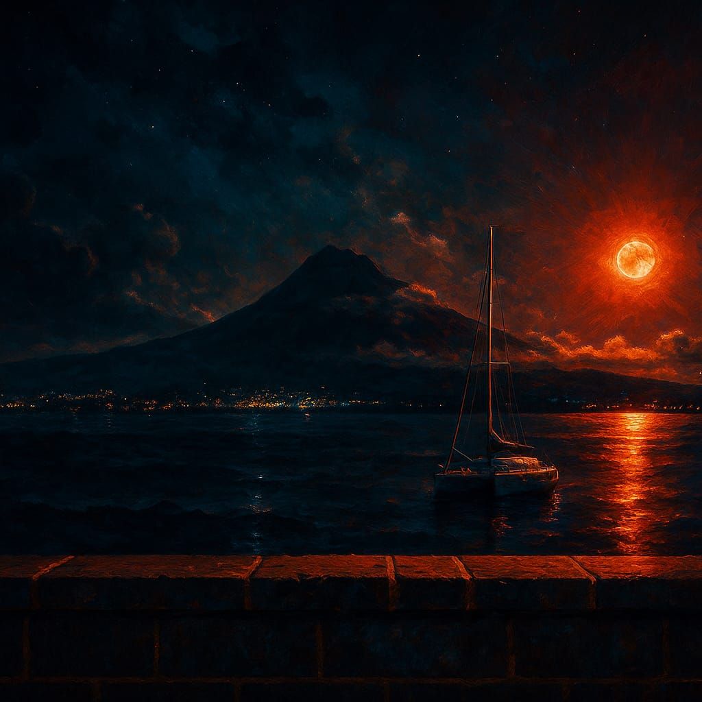 "When Night Swallowed the Mountain"