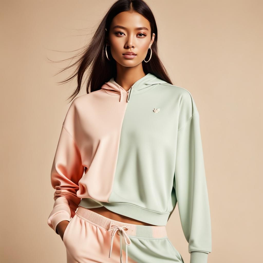 Sportswear in soft colors AI Generated Artwork NightCafe Creator