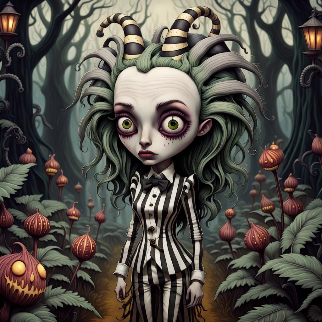 Beetlejuice - AI Generated Artwork - NightCafe Creator