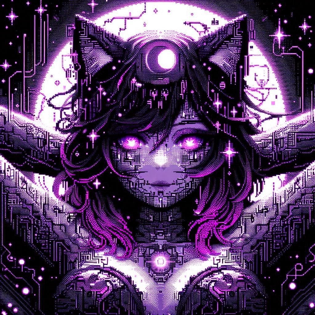 Her soul glows in the moonlight