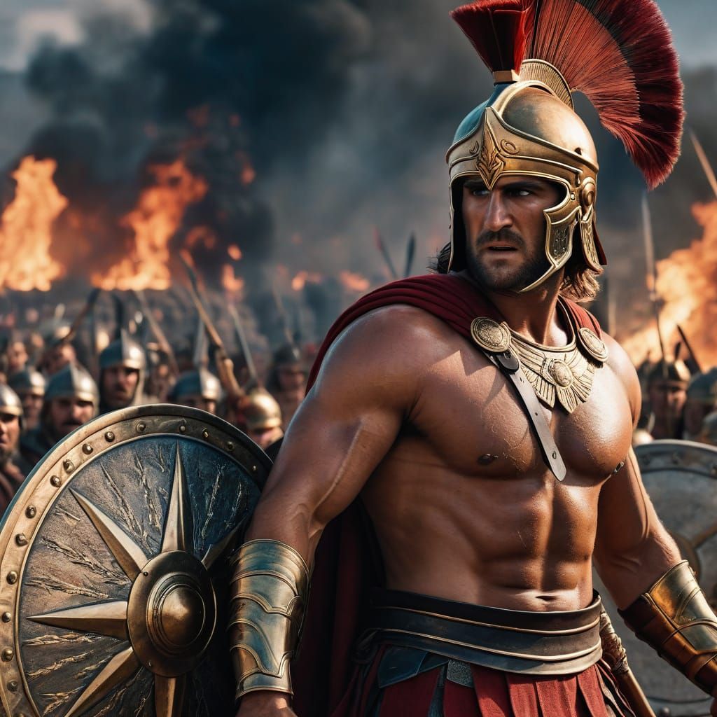 Achilles - Arrival in Troy