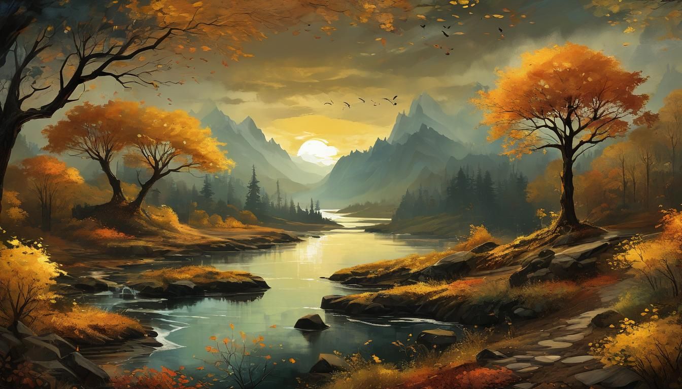 Autumn Fantasy Scenery