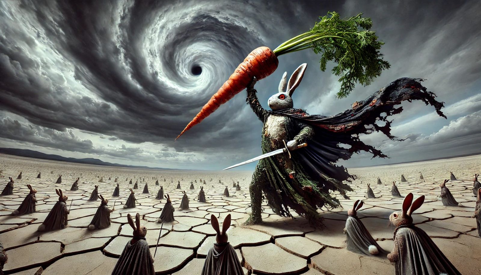 Lord Hareclaw and the Holy Veg of War