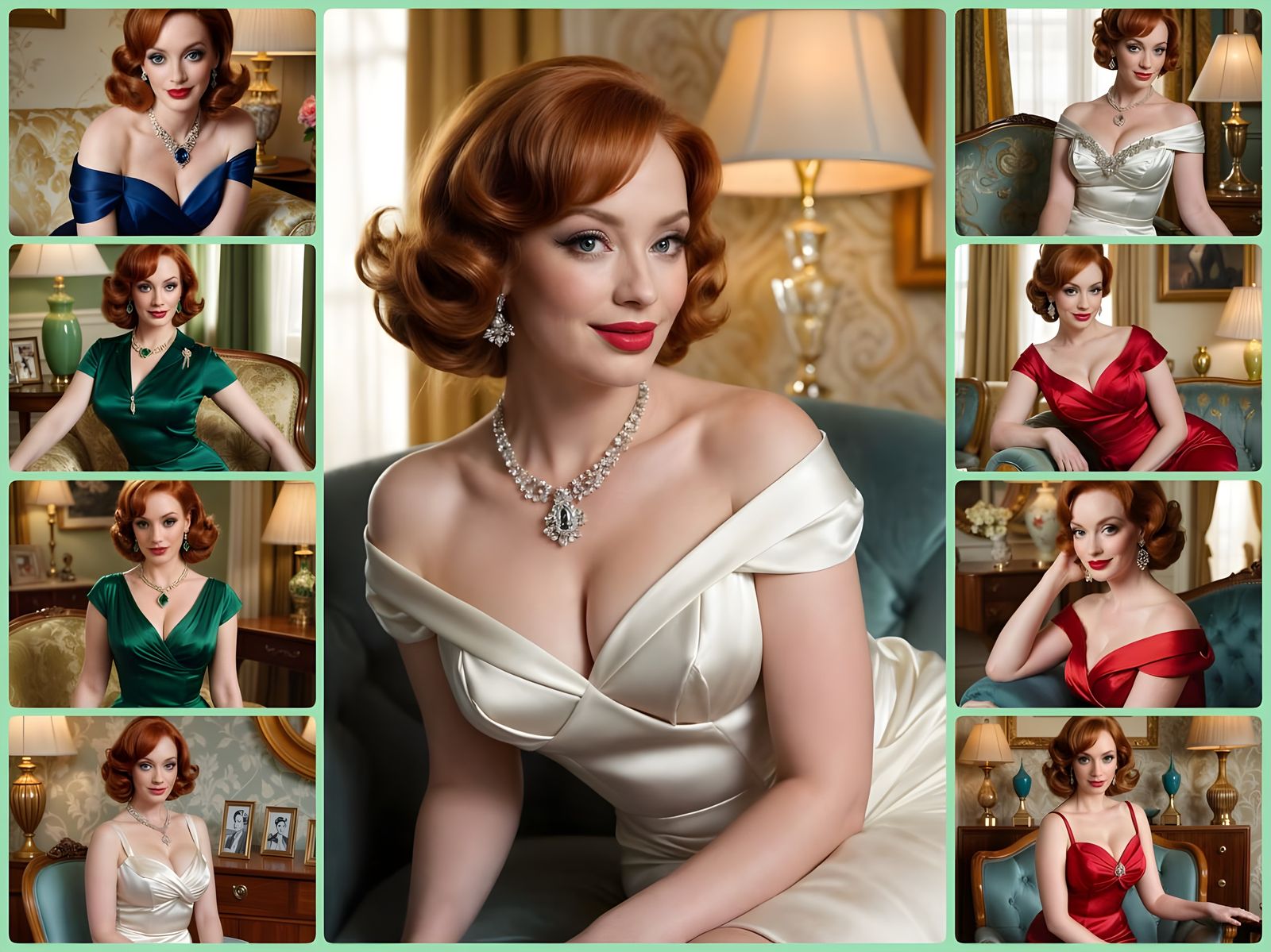 Christina Hendricks Pin Up
