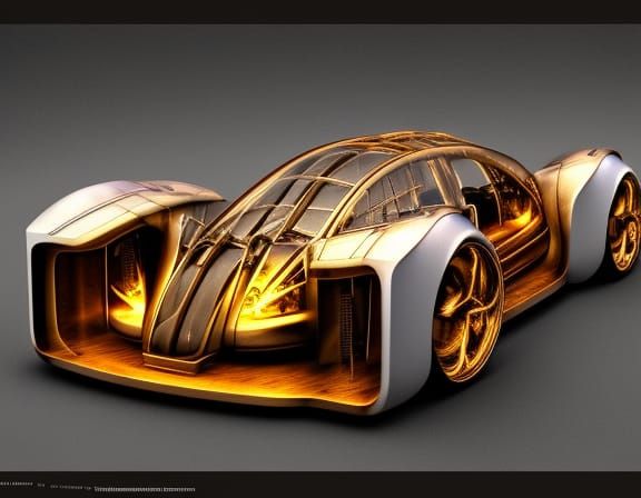 futuristic car