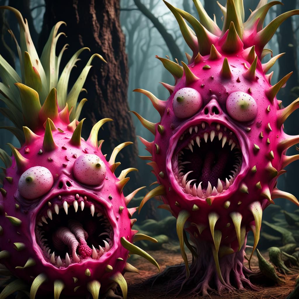 Dragon fruit zombies