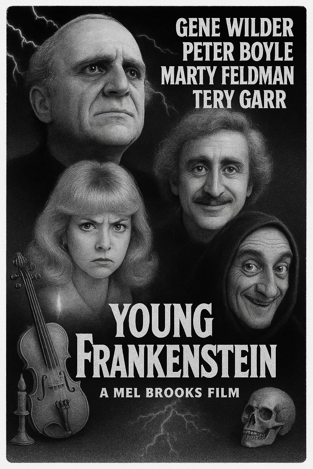 Young Frankenstein Poster