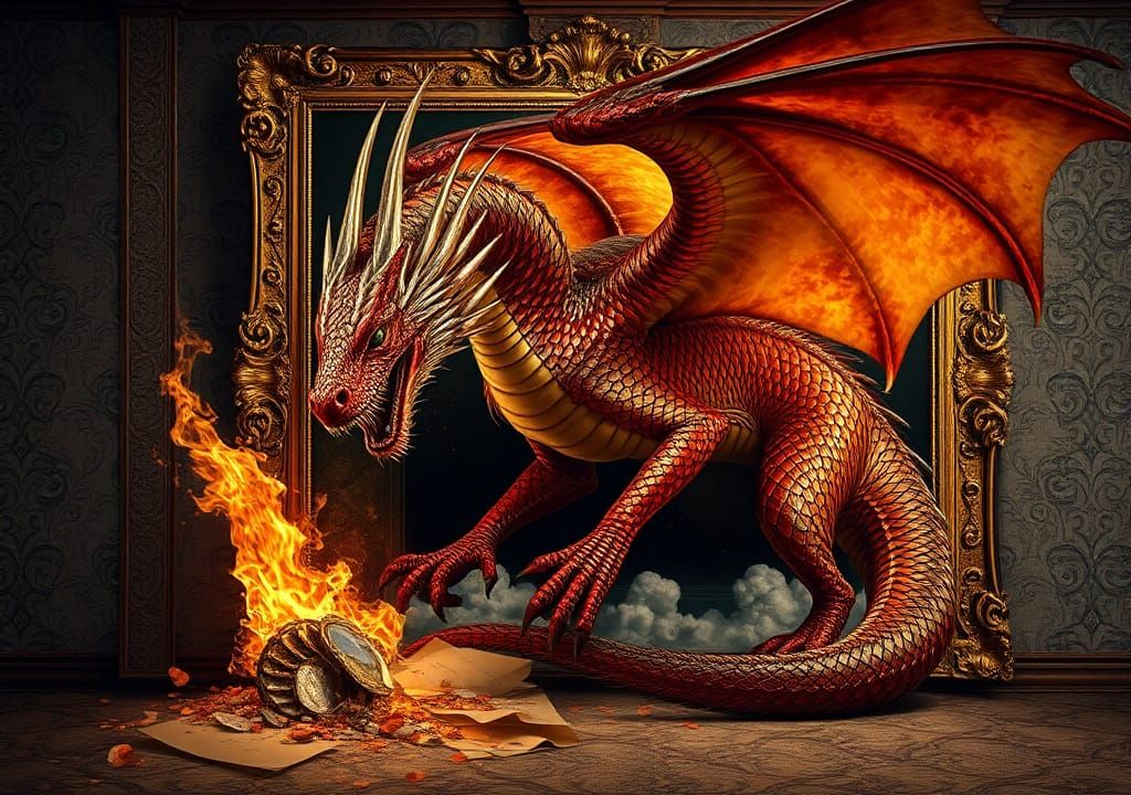 Mad Dragon   by @kainfonz