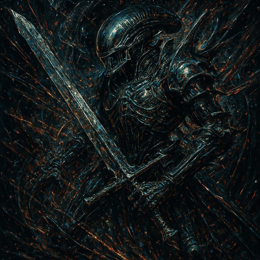 Distorted Xenomorph Knight (Uploaded)