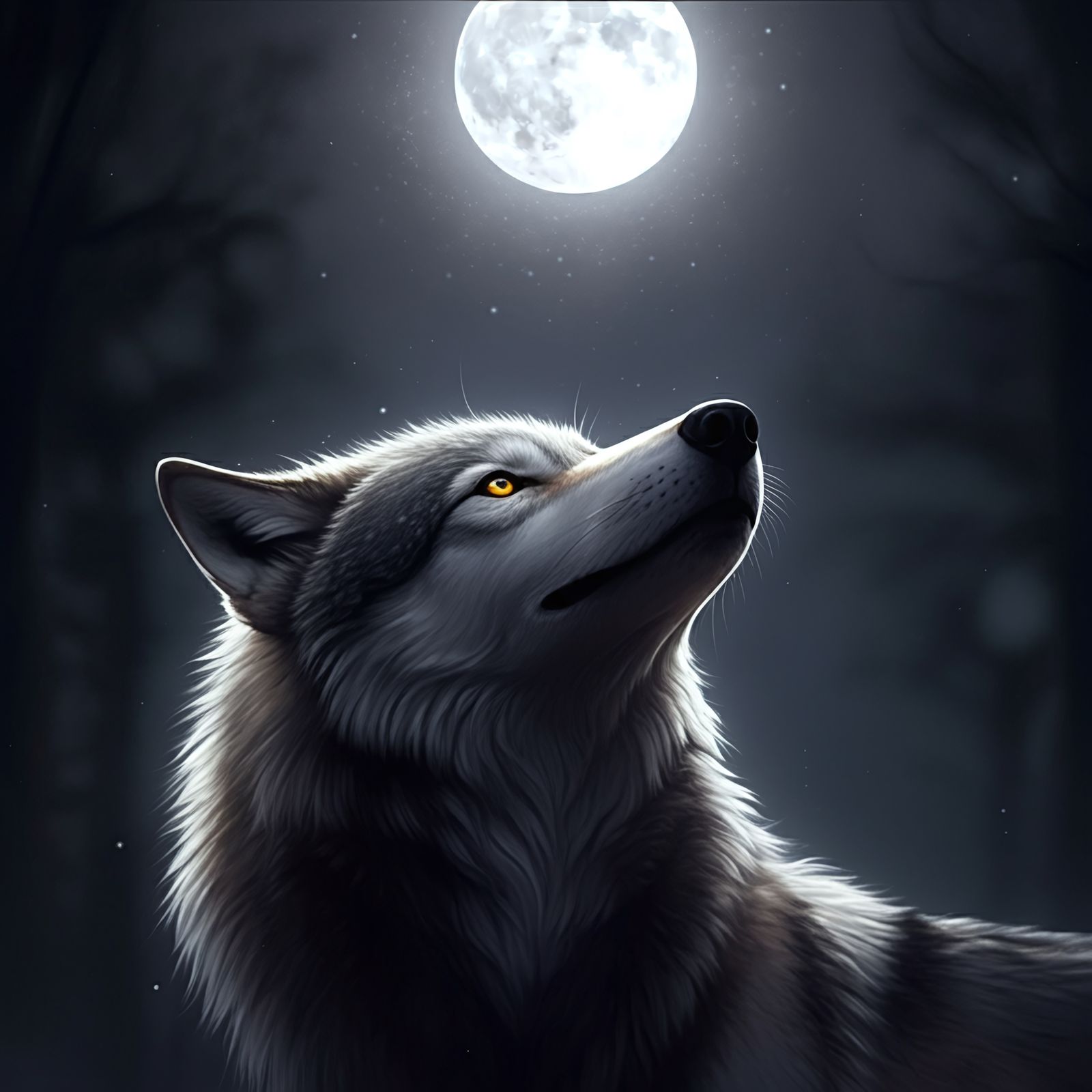 Hey wolf moon Come cast your spell on me