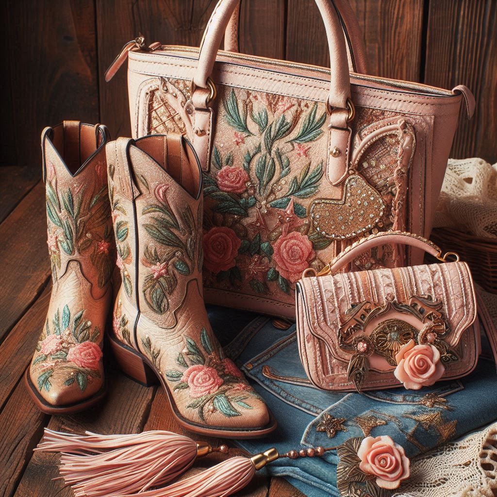 Cowboy bag and boots