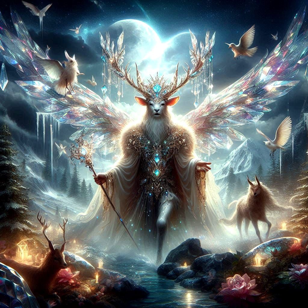 Je suis le cerf de diamant