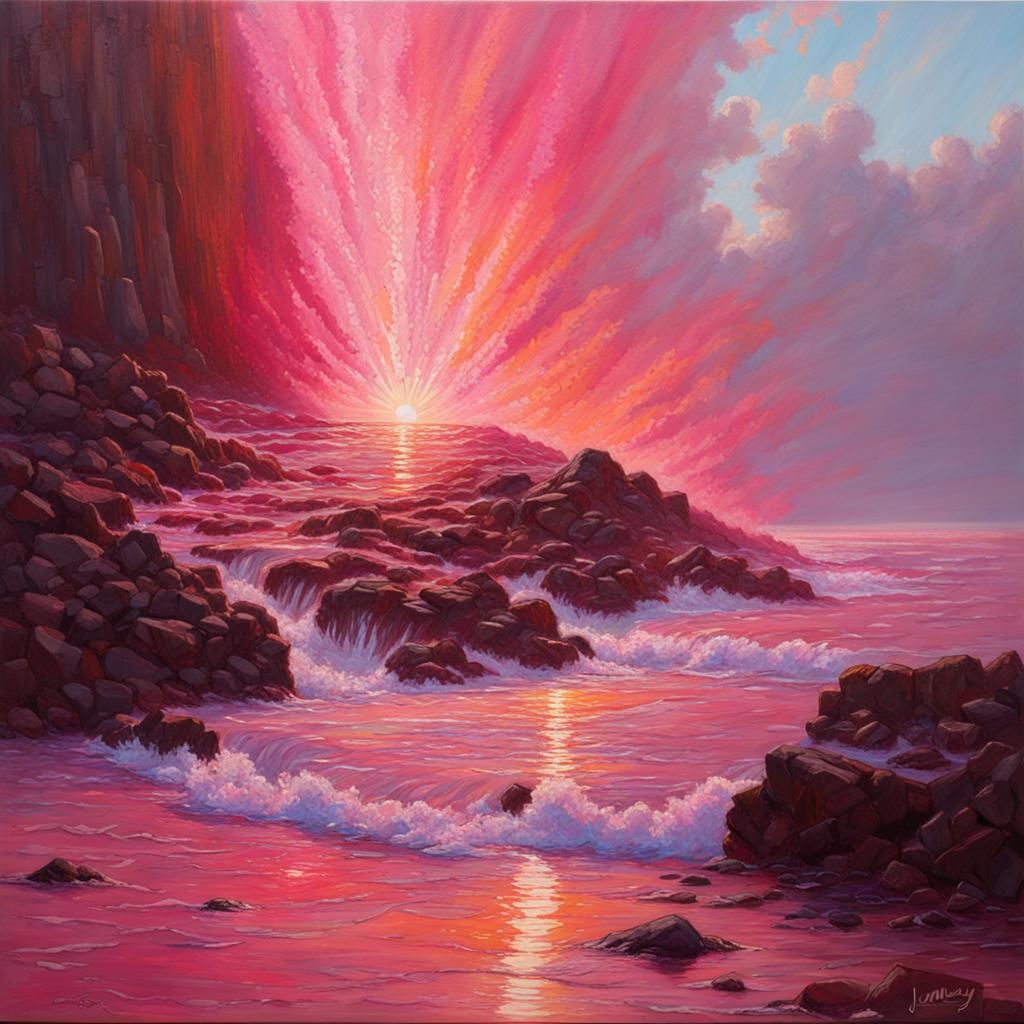 Pink Lava Flow