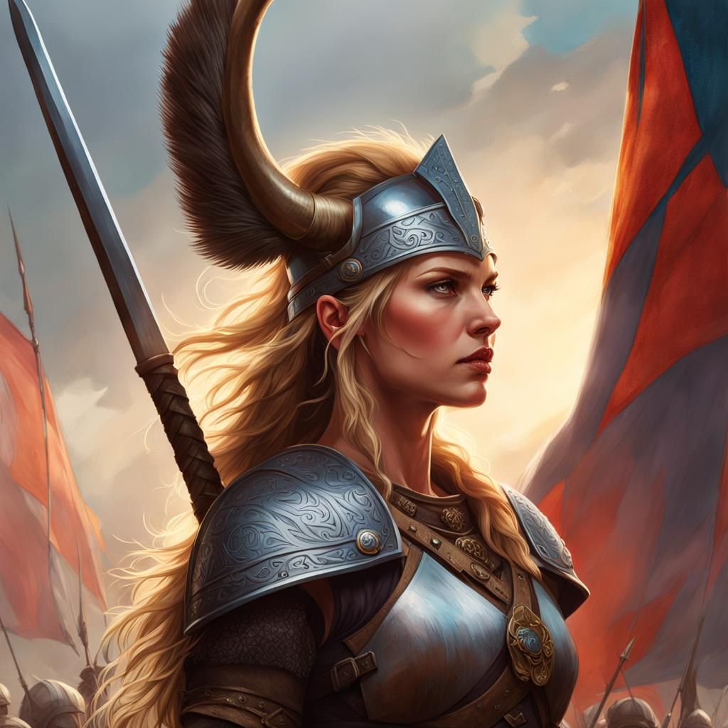 A Viking Warrior - Ai Generated Artwork - Nightcafe Creator