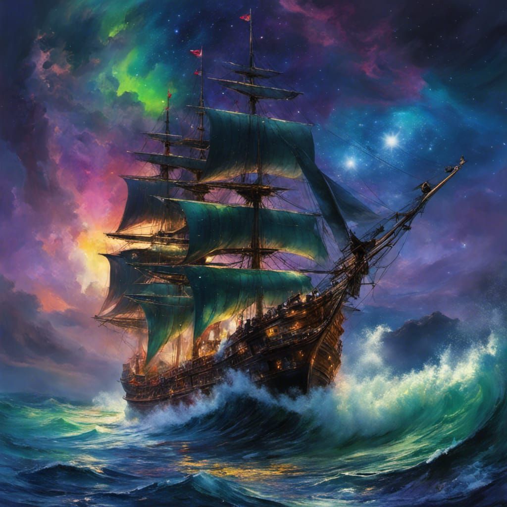 Aurora Ship  by @Paulo