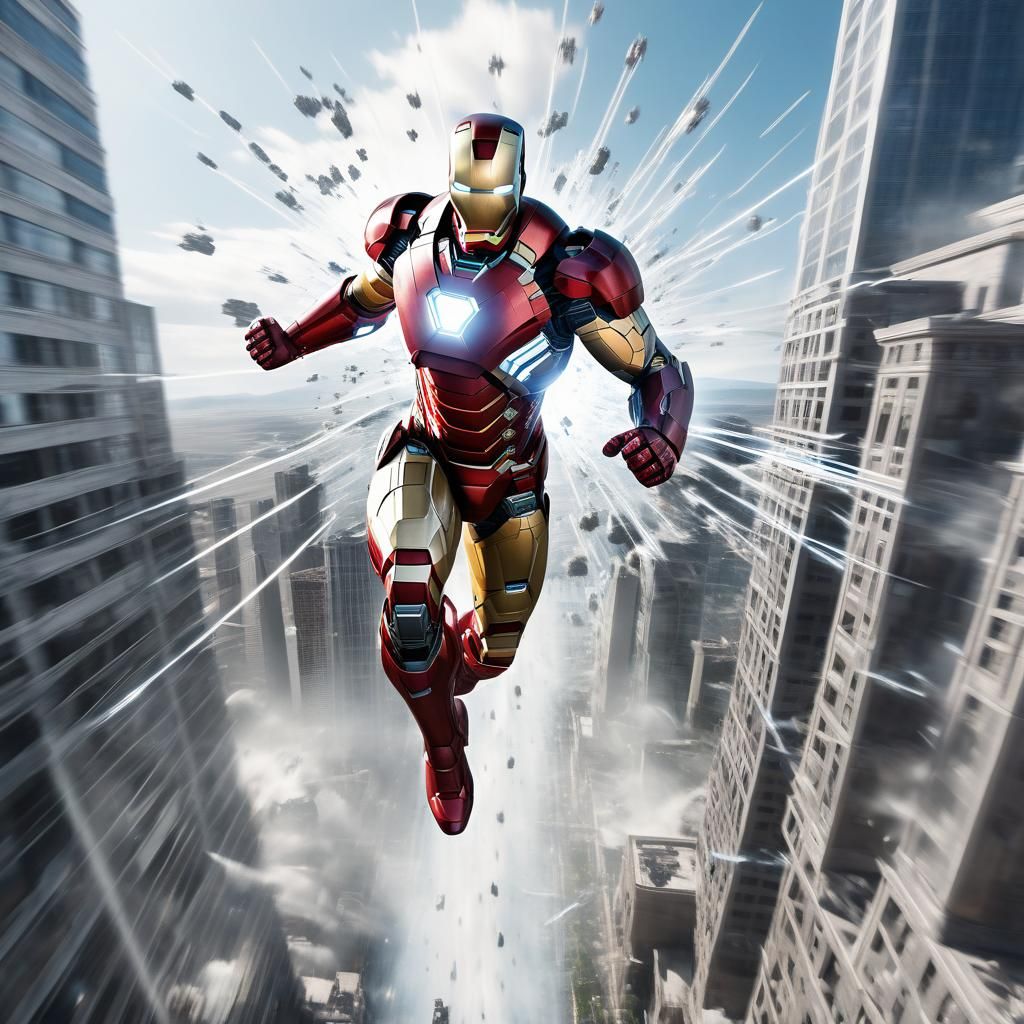 Iron Man - AI Generated Artwork - NightCafe Creator