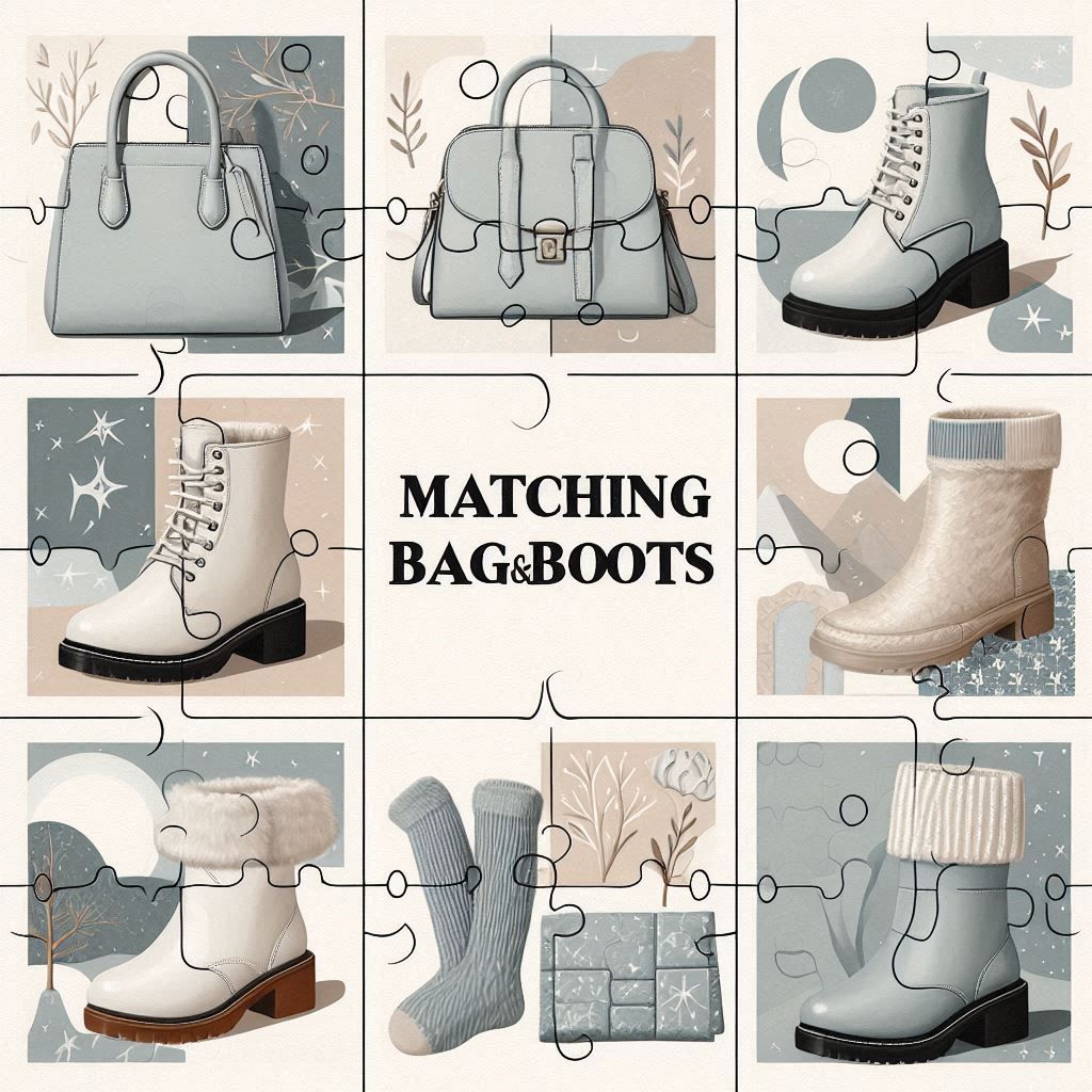 Logo matching bag&boots - winter