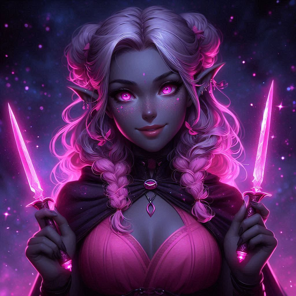 MISS WISTERIA DROW ELF ASSASSIN 24