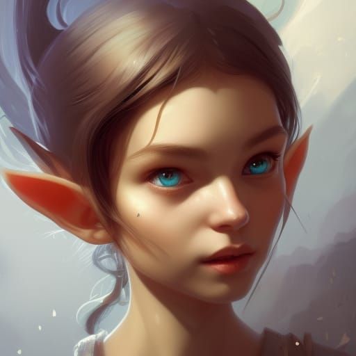 Little Elf Girl Ai Generated Artwork Nightcafe Creator