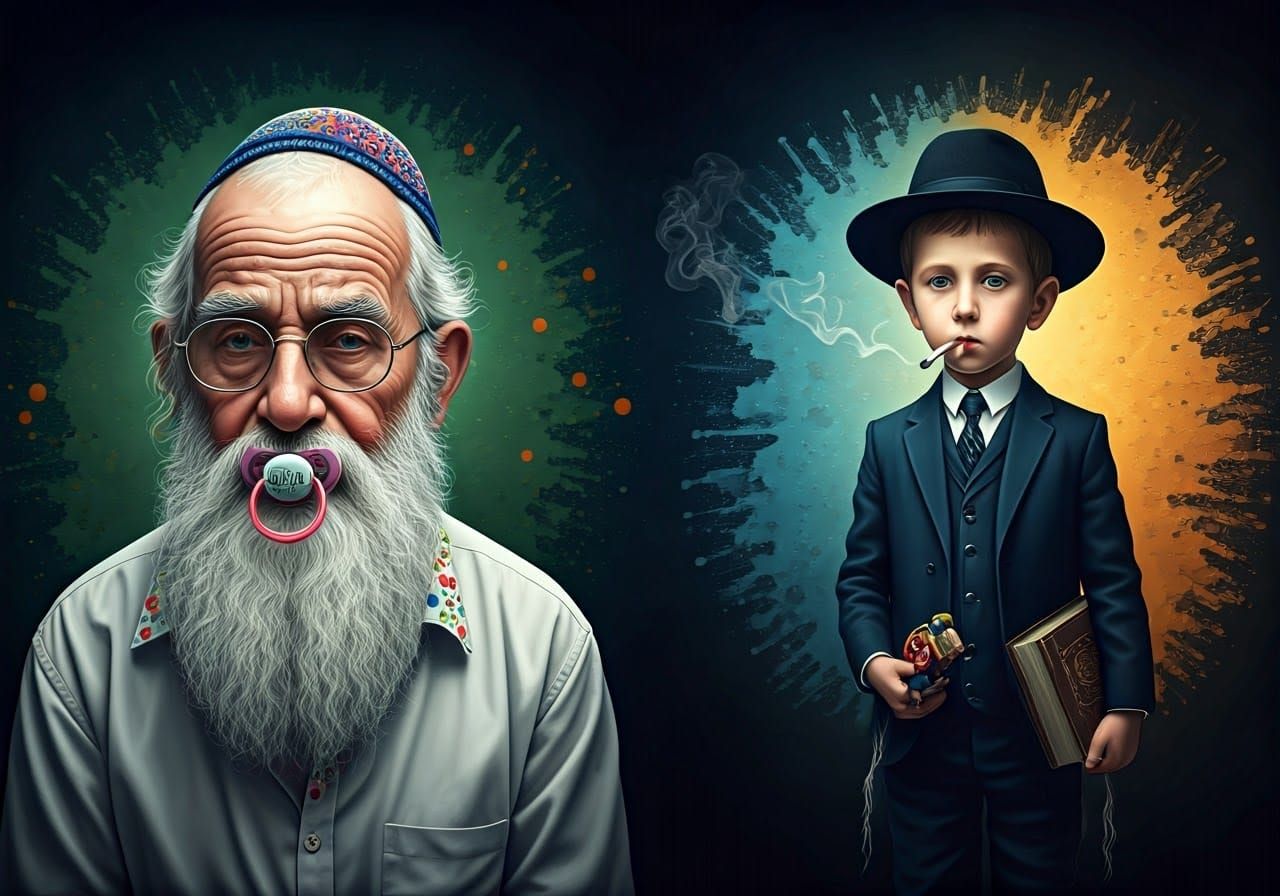 הילד-המבוגר והמבוגר-התינוק