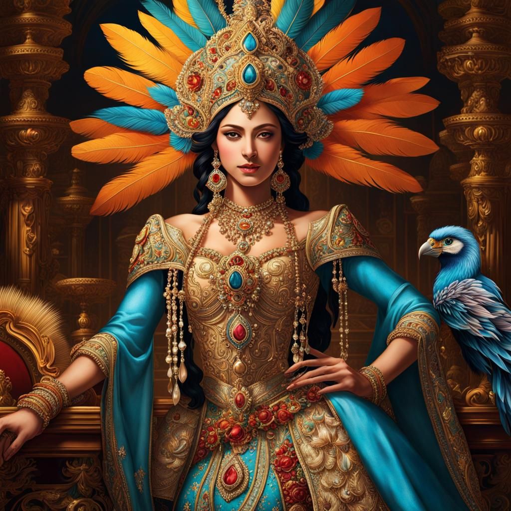 Colorful costumes - AI Generated Artwork - NightCafe Creator