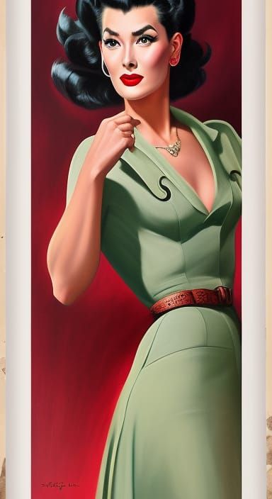 1950s Poster