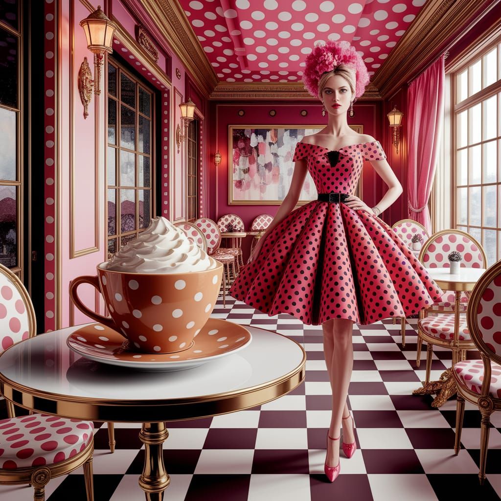 Polka dots   by @AlfredStephen