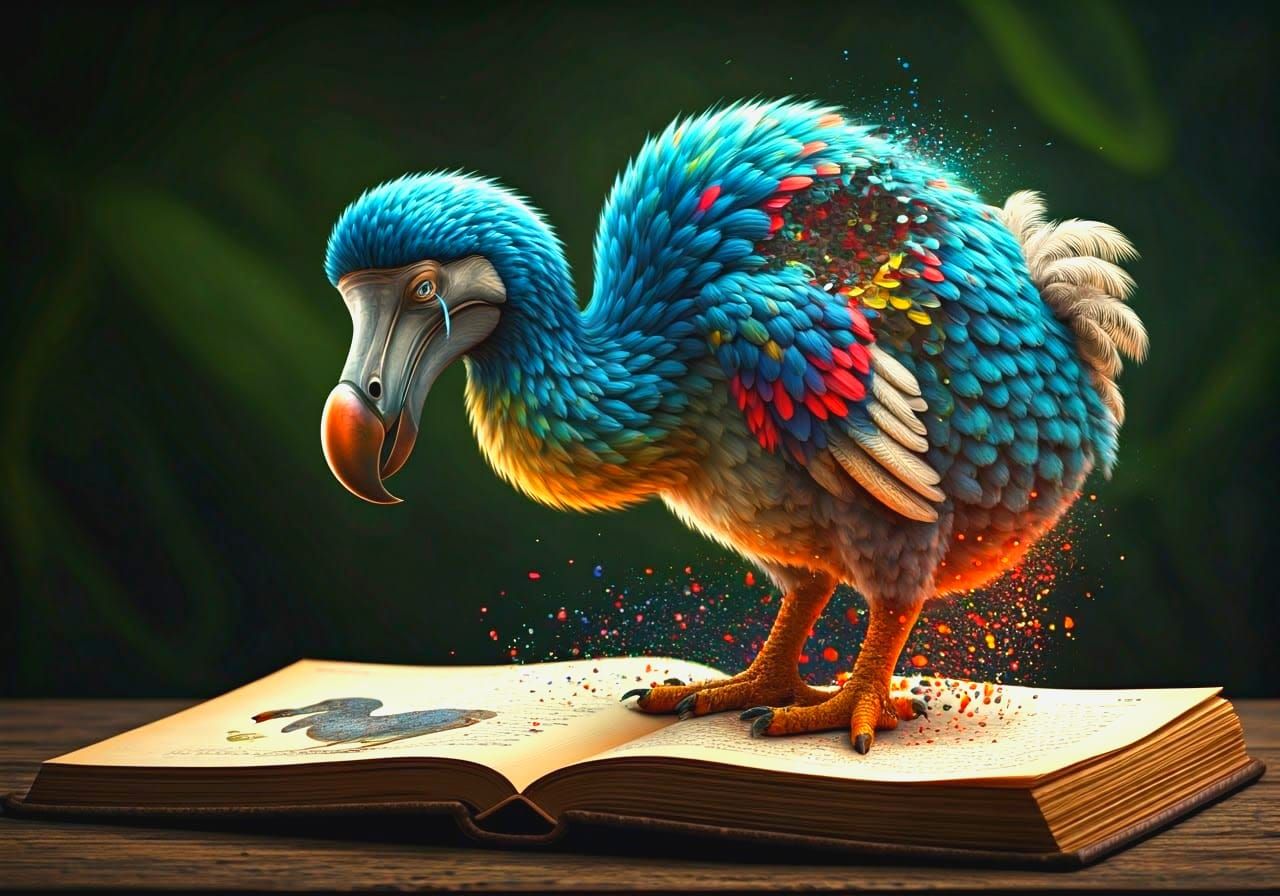 Dodo. From reality to history.  by @MssVoid