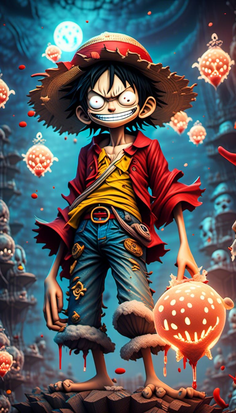 Chibi luffy 2024