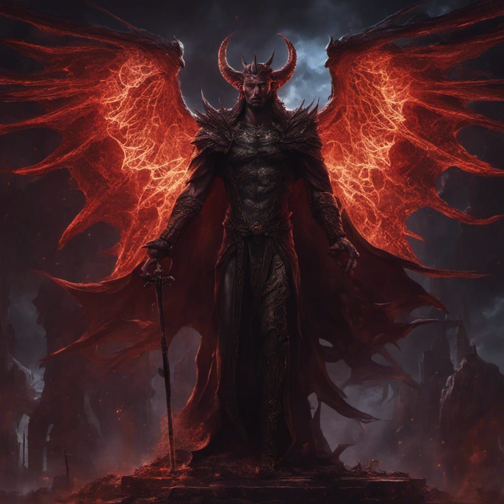 Lucifer Morningstar - AI Generated Artwork - NightCafe Creator