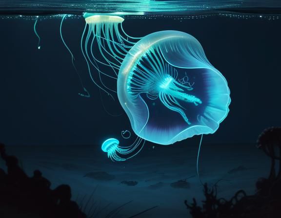 A jellyfish called Aequorea victoria shows excessive biolumi...