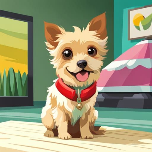 Pet Supermarket, lots of cute pets getting shopping
