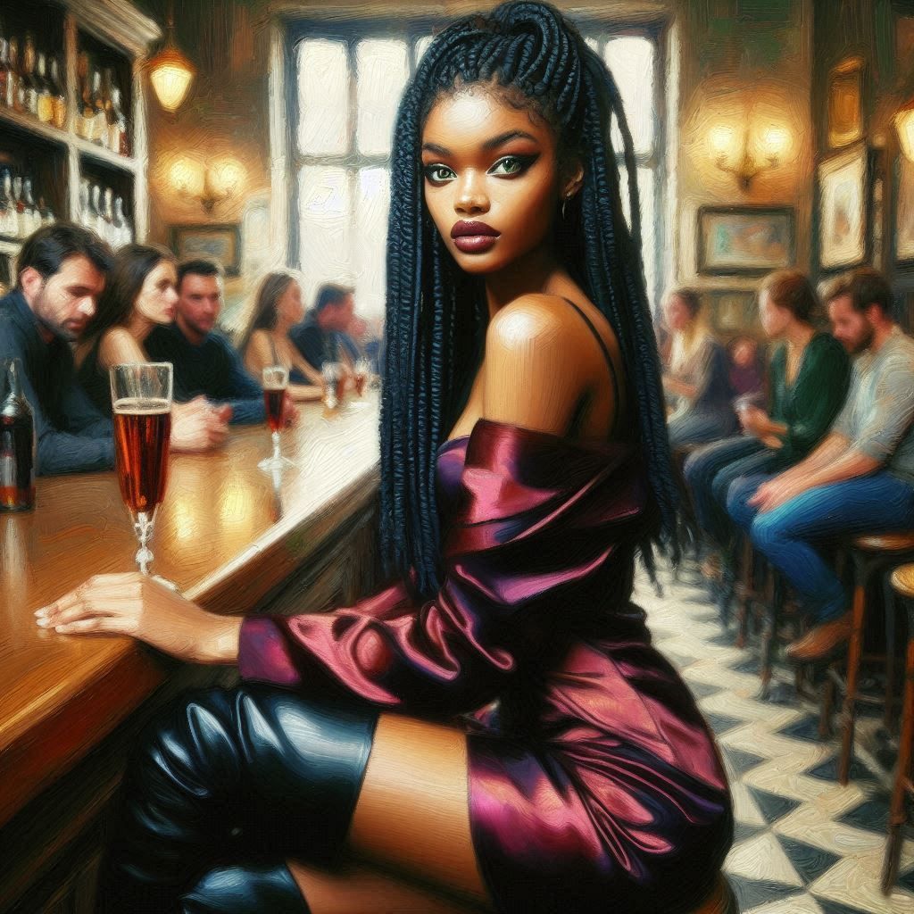 "What are you nice girls doing in a place like this?"