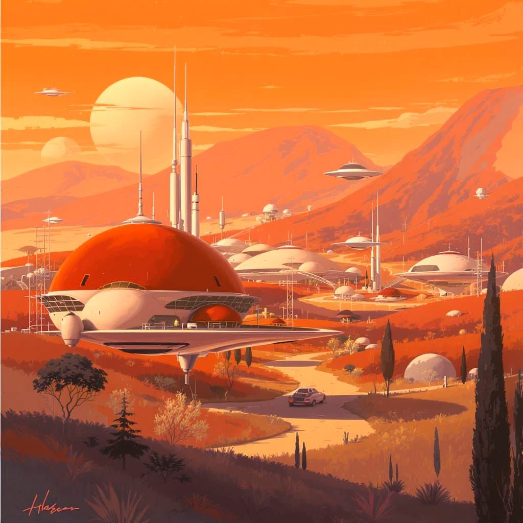 terraforming project on mars