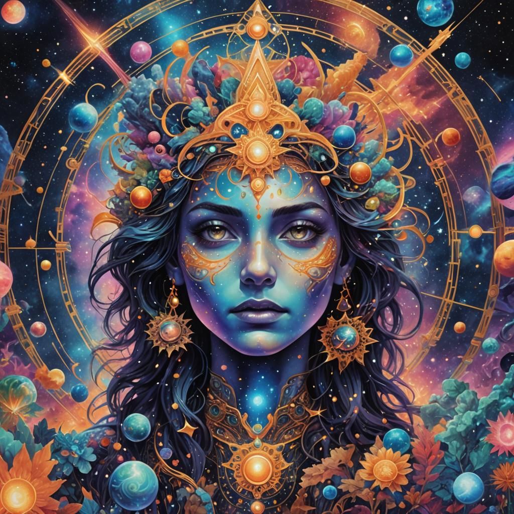 Cosmic goddess