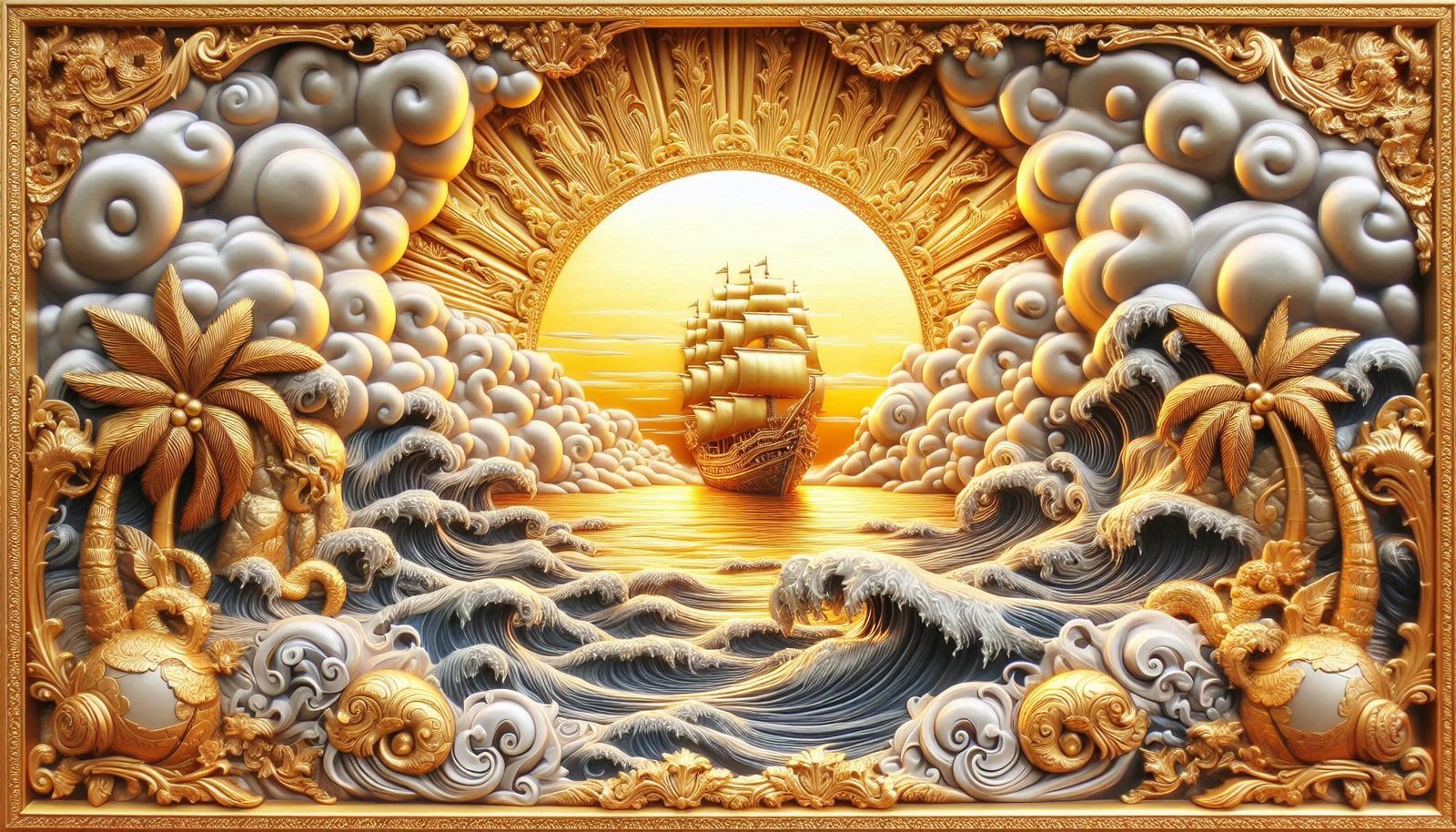 Let's set sail! Let's go find treasure!