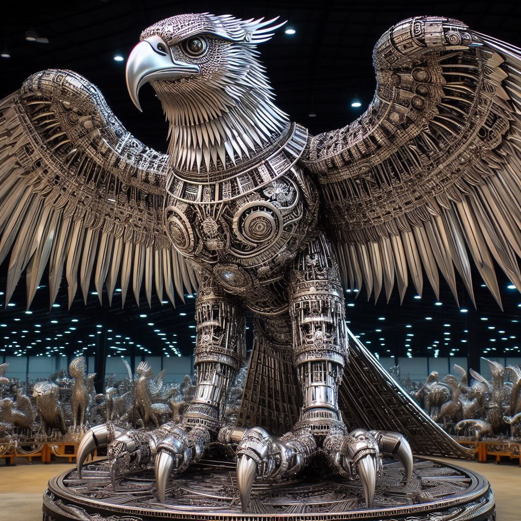 Mechanical Harpy eagle