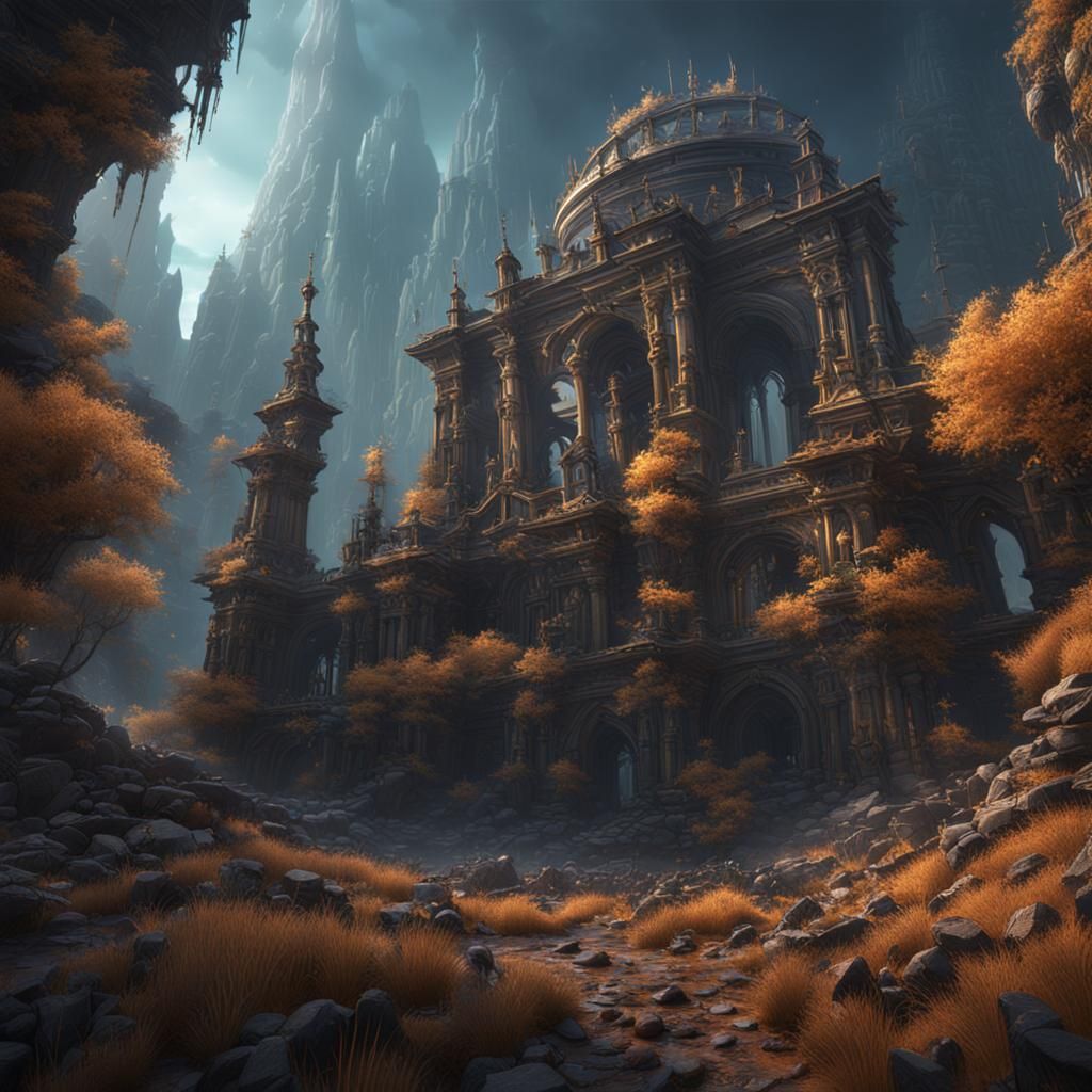 Detailed Ant Matte Painting in Unreal Engine