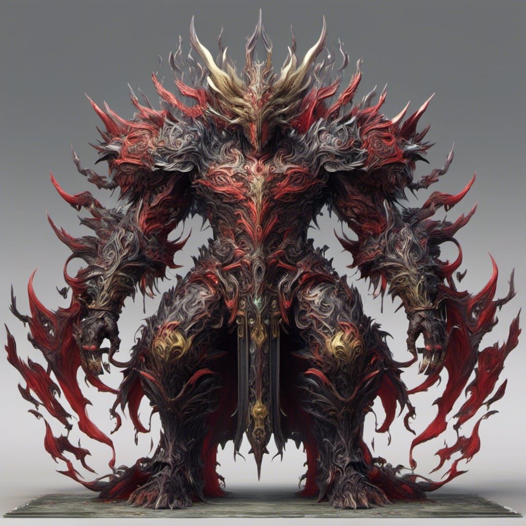 <lora:NTXs-FF-Godz:1.0> Boss Ranger, final fantasy style boss