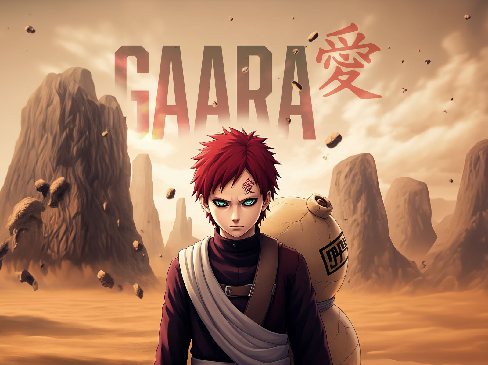 Gaara, Kazekage of Sunagakure