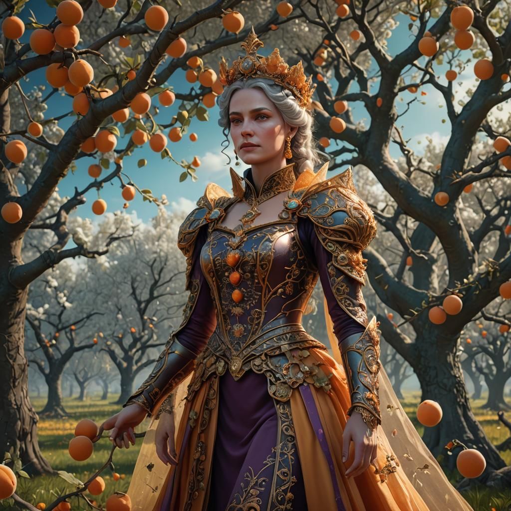 Lady in Orange