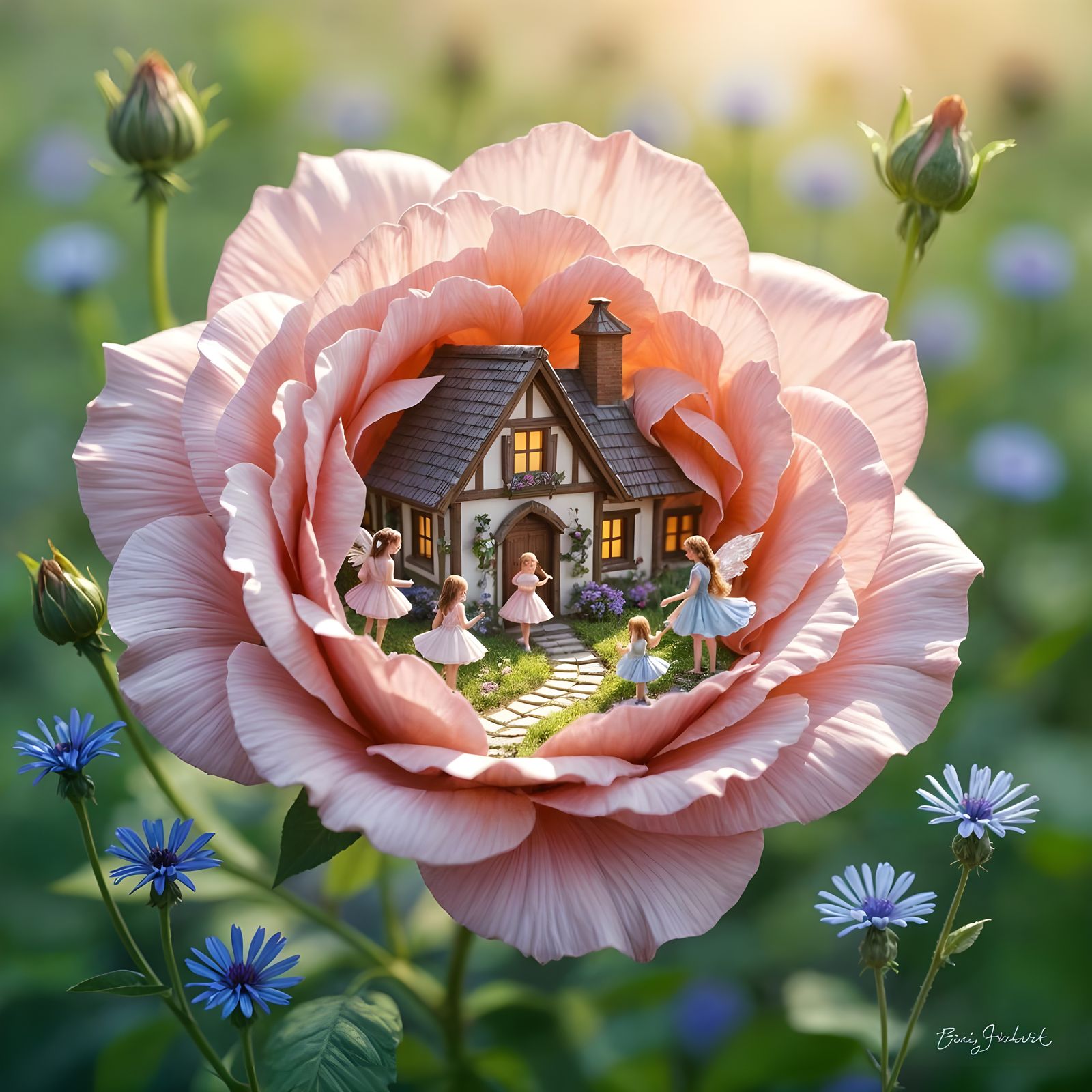 Rose Ville 4.0.  by @Omimimo