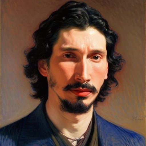 Adam Driver by Various Masters (III) - AI Generated Artwork - NightCafe ...