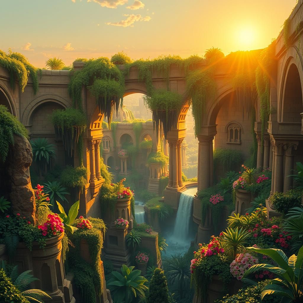 The Hanging Gardens of Babylon
  by @lionel