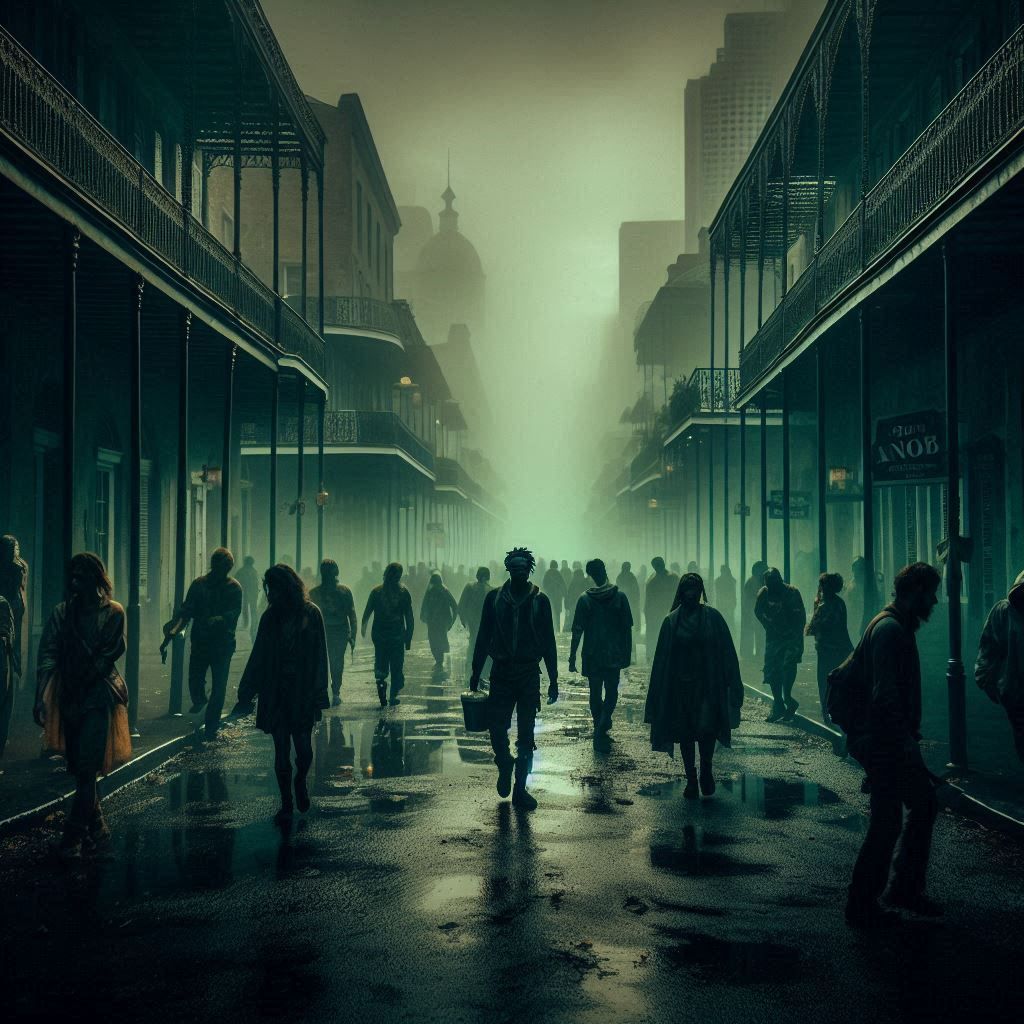 It was the beginning of the end - New Orleans.