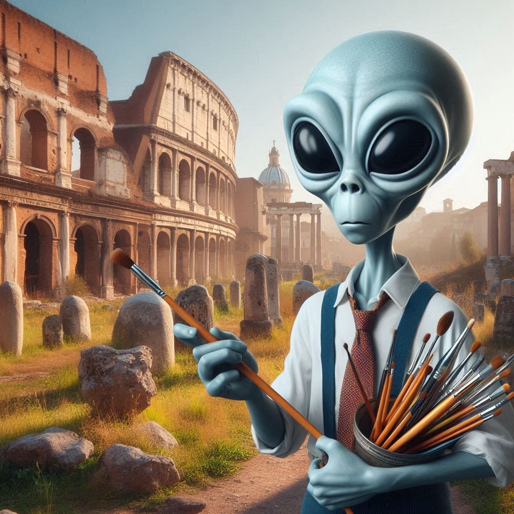 Classified Alien portrait 👽 Leo-02-Nardo-DA-55-Vinci