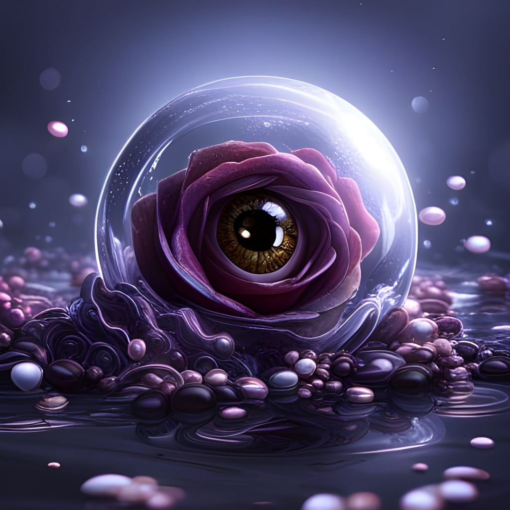 The Orb stares Back  by @Amorpheus