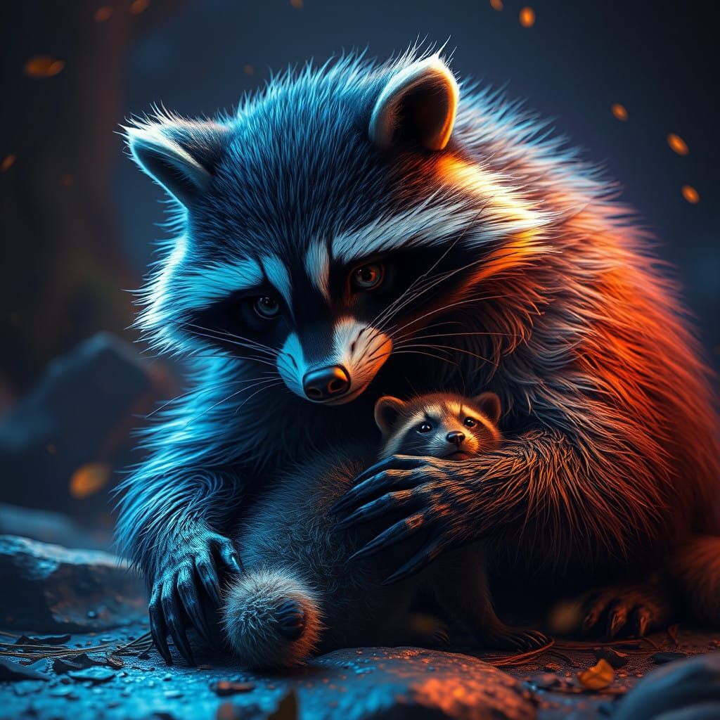 My Little One  by @Lefty